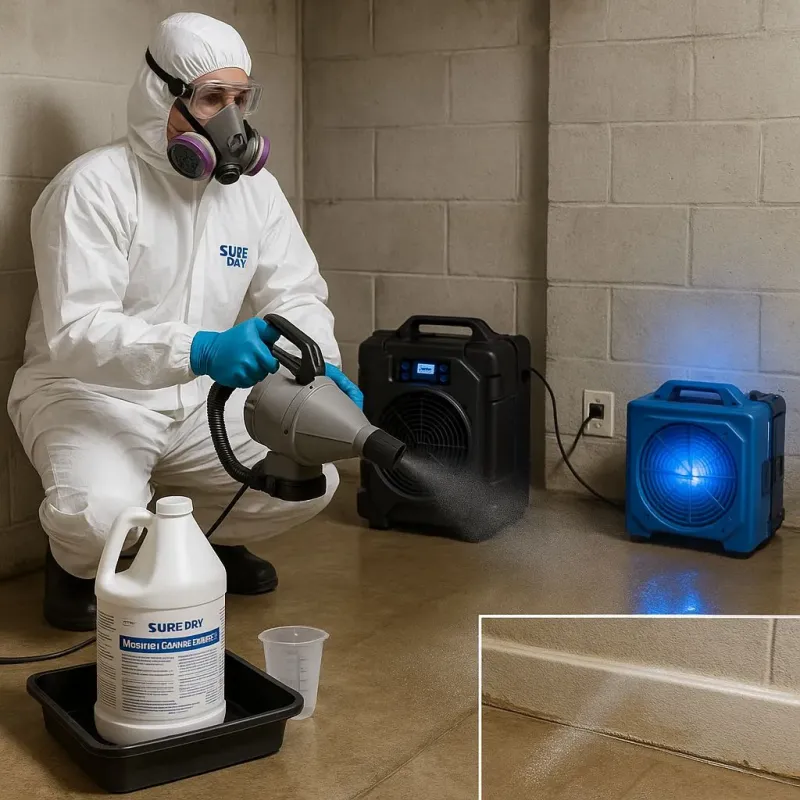 Sanitization and Odor Removal process in Bristol County, RI